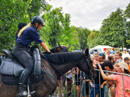 Obchody Święta Policji w Strzelcach Opolskich. Było hucznie i rodzinnie