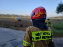 Trzy osoby w szpitalu na skutek wypadku samochodowego. Na miejscu LPR
