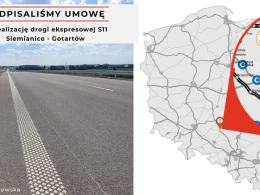 Dziś podpisano umowę na budowę ważnego odcinka S11