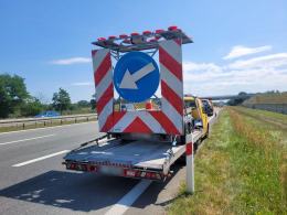 Dwa zdarzenia drogowe na A4. Droga już jest przejezdna