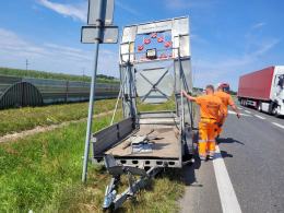 Dwa zdarzenia drogowe na A4. Droga już jest przejezdna