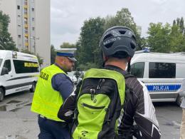 Policja przeprowadziła akcję "Bezpieczny rowerzysta" w Opolu