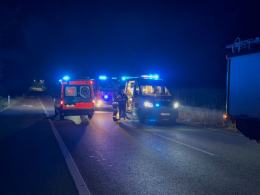 Wypadek między Prószkowem a Przysieczą: 18-latka trafiła do szpitala