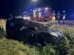Wypadek między Prószkowem a Przysieczą: 18-latka trafiła do szpitala