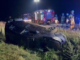 Wypadek między Prószkowem a Przysieczą: 18-latka trafiła do szpitala