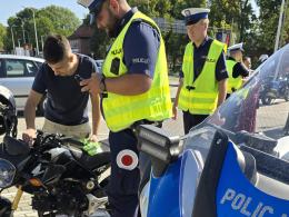 Weekend bezpiecznego motocyklisty. Akcja policyjna we współpracy z WORD Opole