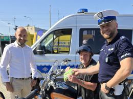 Weekend bezpiecznego motocyklisty. Akcja policyjna we współpracy z WORD Opole