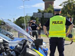 Weekend bezpiecznego motocyklisty. Akcja policyjna we współpracy z WORD Opole