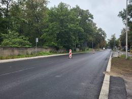 Ulica Wrocławska: Ostatni etap remontu - oznakowanie poziome