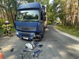 Zderzenie czołowe w miejscowości Wierzchy