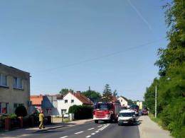 Uszkodzenie gazociągu w Łosiowie - ewakuacja i utrudnienia na trasie Brzeg-Opole