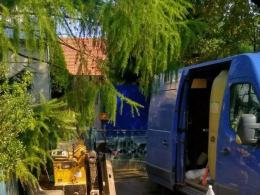 Uszkodzenie gazociągu w Łosiowie - ewakuacja i utrudnienia na trasie Brzeg-Opole