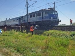 Pożar lokomotywy na Opolu Zachodnim. 208 pasażerów ewakuowano