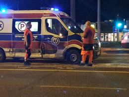 Kolizja karetki przewożącej pacjenta na skrzyżowaniu w Opolu