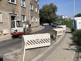 Remont sieci gazowej na ul. Bończyka. Prace potrwają do 6 grudnia