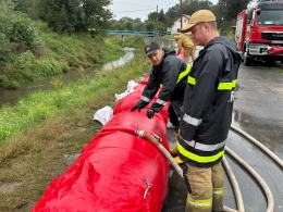 Straż pożarna w całym kraju interweniowała 124 razy