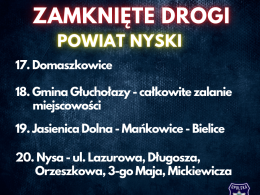 Utrudnienia w ruchu na Opolszczyźnie