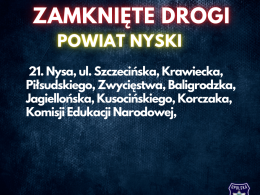 Utrudnienia w ruchu na Opolszczyźnie