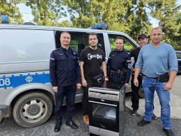 Od serca dla serca, czyli pomoc policji w Kietrzu dla potrzebującej rodziny