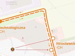 Przeniesienie przystanków przy Centrum Handlowym "Karolinka" od 1 października