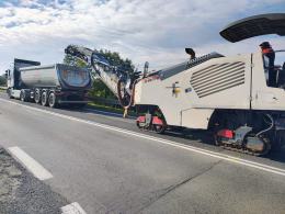Remont nawierzchni na DK 45 w ciągu ulicy Krapkowickiej - utrudnienia w ruchu