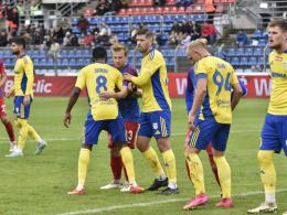 Odra zdemolowana przez Arkę Gdynia