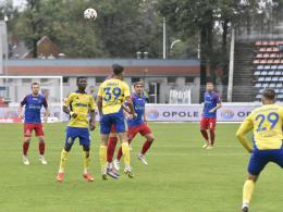 Odra zdemolowana przez Arkę Gdynia