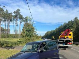 Wypadek trzech samochodów w Boroszowie. Poszkodowanych pięć osób