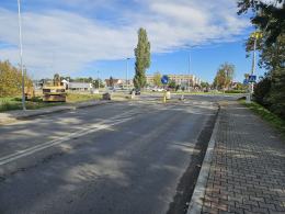 Utrudnienia na rondzie w Krapkowicach - prace drogowe 15 i 17 października
