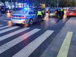 Kolizja dwóch BMW na ul. Ozimskiej - jedna osoba poszkodowana
