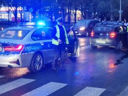 Kolizja dwóch BMW na ul. Ozimskiej - jedna osoba poszkodowana