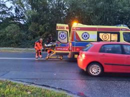 Kolizja dwóch BMW na ul. Ozimskiej - jedna osoba poszkodowana