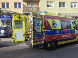 Potrącenie pieszego na ulicy Bielskiej