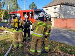 Pożar na ul. Świętej Anny w Opolu