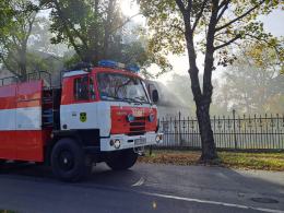 Pożar na ul. Świętej Anny w Opolu