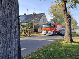 Pożar na ul. Świętej Anny w Opolu
