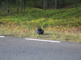Śmiertelny wypadek młodego motocyklisty na trasie Komprachcice - Szydłów