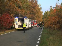 Śmiertelny wypadek młodego motocyklisty na trasie Komprachcice - Szydłów