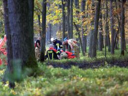 Śmiertelny wypadek młodego motocyklisty na trasie Komprachcice - Szydłów