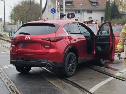 Czołowe zderzenie na ul. Częstochowskiej w Opolu