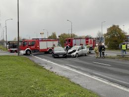 Nie udzielił pierwszeństwa przejazdu. Dwie kobiety trafiły do szpitala
