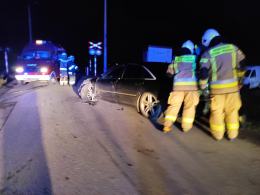 Kolizja na ul. Kwoczka: kierowca uciekł z miejsca zdarzenia