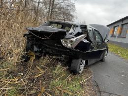 Wypadek na skrzyżowaniu w Opolu-Chmielowicach. Ranna kobieta trafiła do szpitala