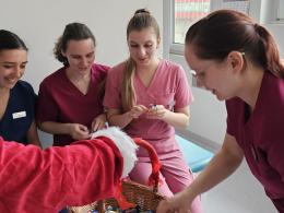 Święty Mikołaj odwiedził także Kliniczne Centrum Ginekologii i Położnictwa
