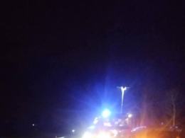 Wypadek na drodze wojewódzkiej DW 414 - Przysiecz-Ligota Prószkowska