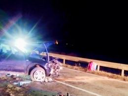 Wypadek na drodze wojewódzkiej DW 414 - Przysiecz-Ligota Prószkowska
