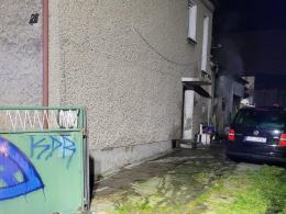 Pożar kotłowni w Pokrzywnicy. Dwie osoby podtruły się dymem