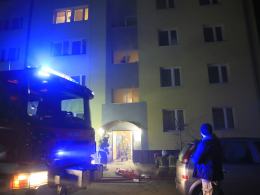 Pożar mieszkania na ul. Chmielowickiej w Opolu