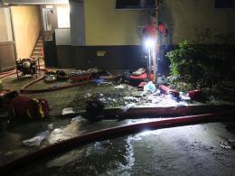 Pożar mieszkania na ul. Chmielowickiej w Opolu