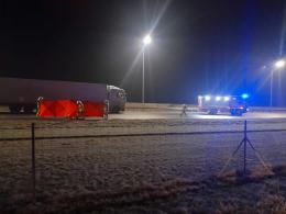 Śmiertelne potrącenie pieszego na autostradzie A4